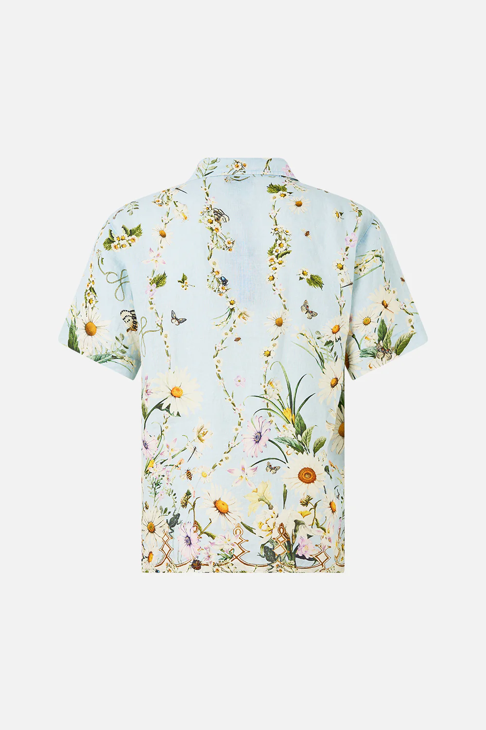 SHORT SLEEVE CABANA SHIRT FLORAL FREEFALL - Image 7