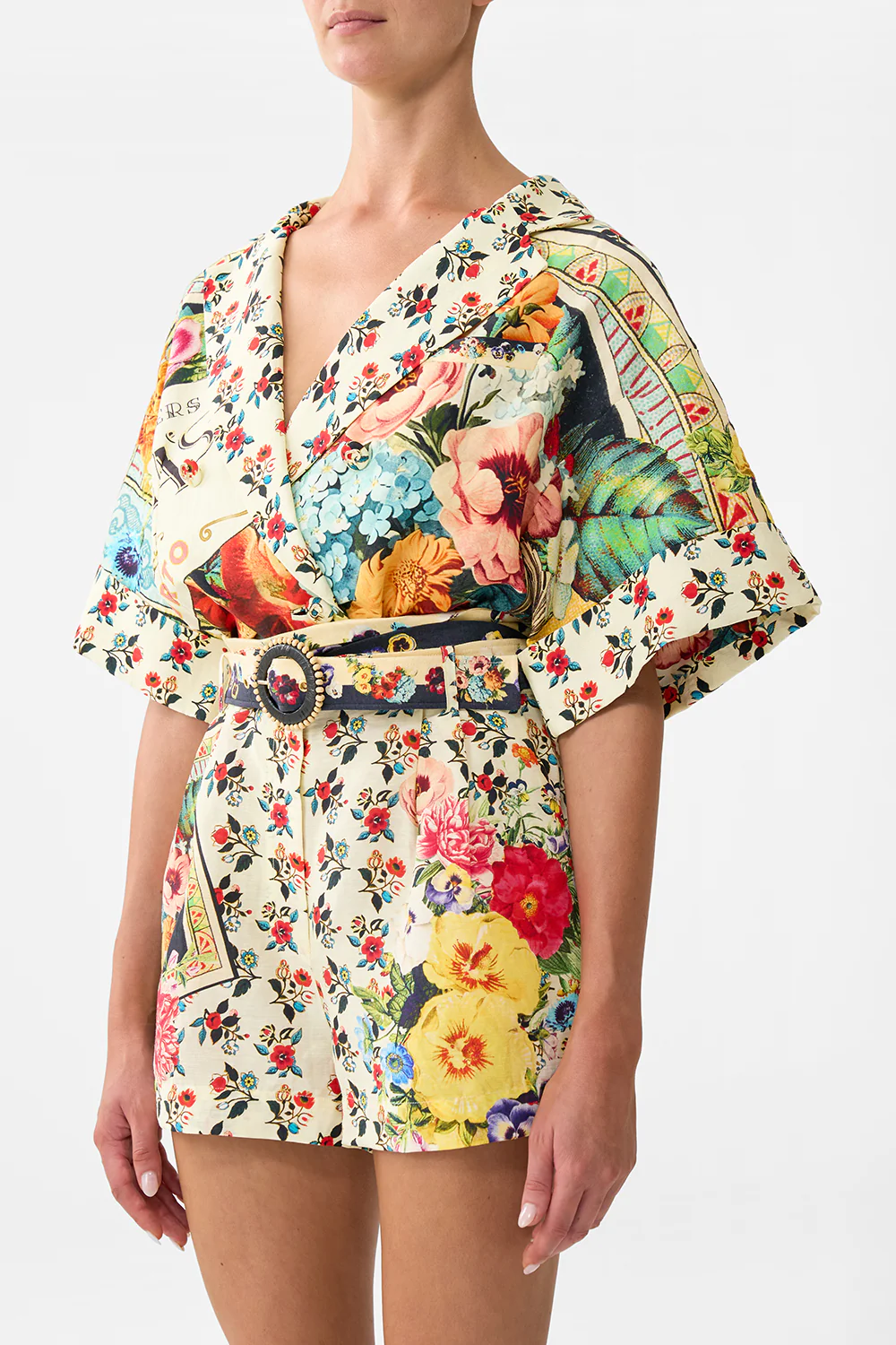 TUCK FRONT SHORT AROMATIC AMOR - Image 5