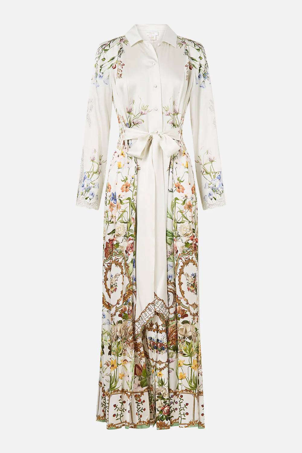 PRINTED TRENCH DRESSING ROOM DRAMA - Image 3