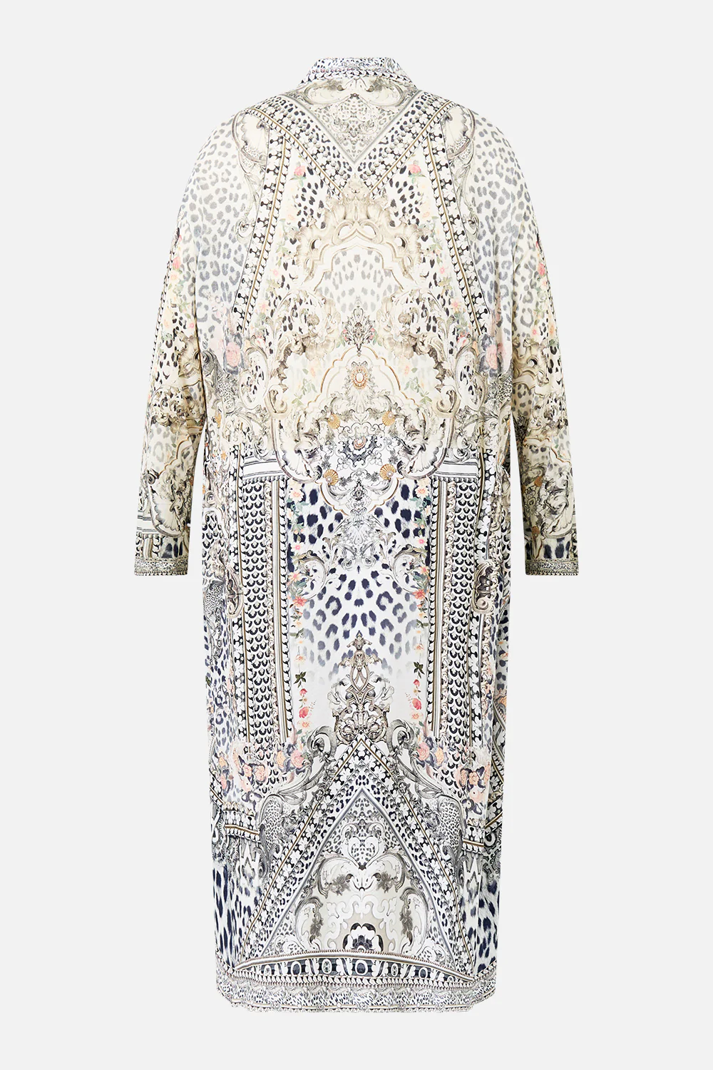 LONG CASUAL JACKET WITH POCKETS MARBLE HEAVEN - Image 12