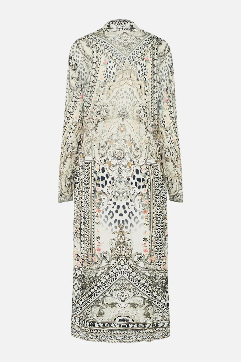 LONG CASUAL JACKET WITH POCKETS MARBLE HEAVEN - Image 7