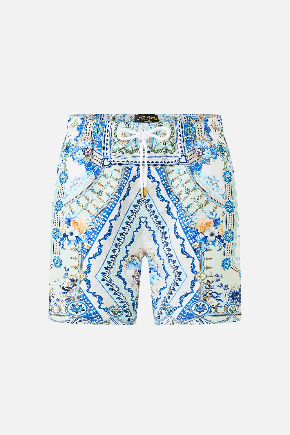 MID LENGTH BOARDSHORT WITH ELASTIC WAIST MY HOMESPUN HEART - Image 3