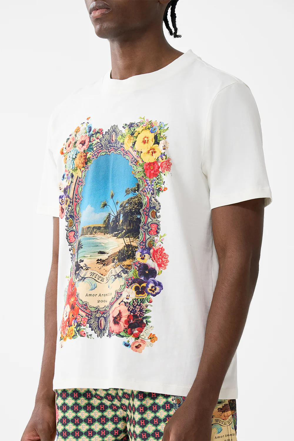 RELAXED HEAVYWEIGHT CREW NECK TEE BATHING BOMBSHELL - Image 5