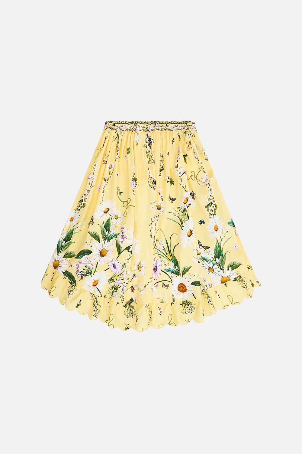 KIDS HIGH LOW SKIRT WITH POCKETS 4-10 DAISY CHAINS - Image 2