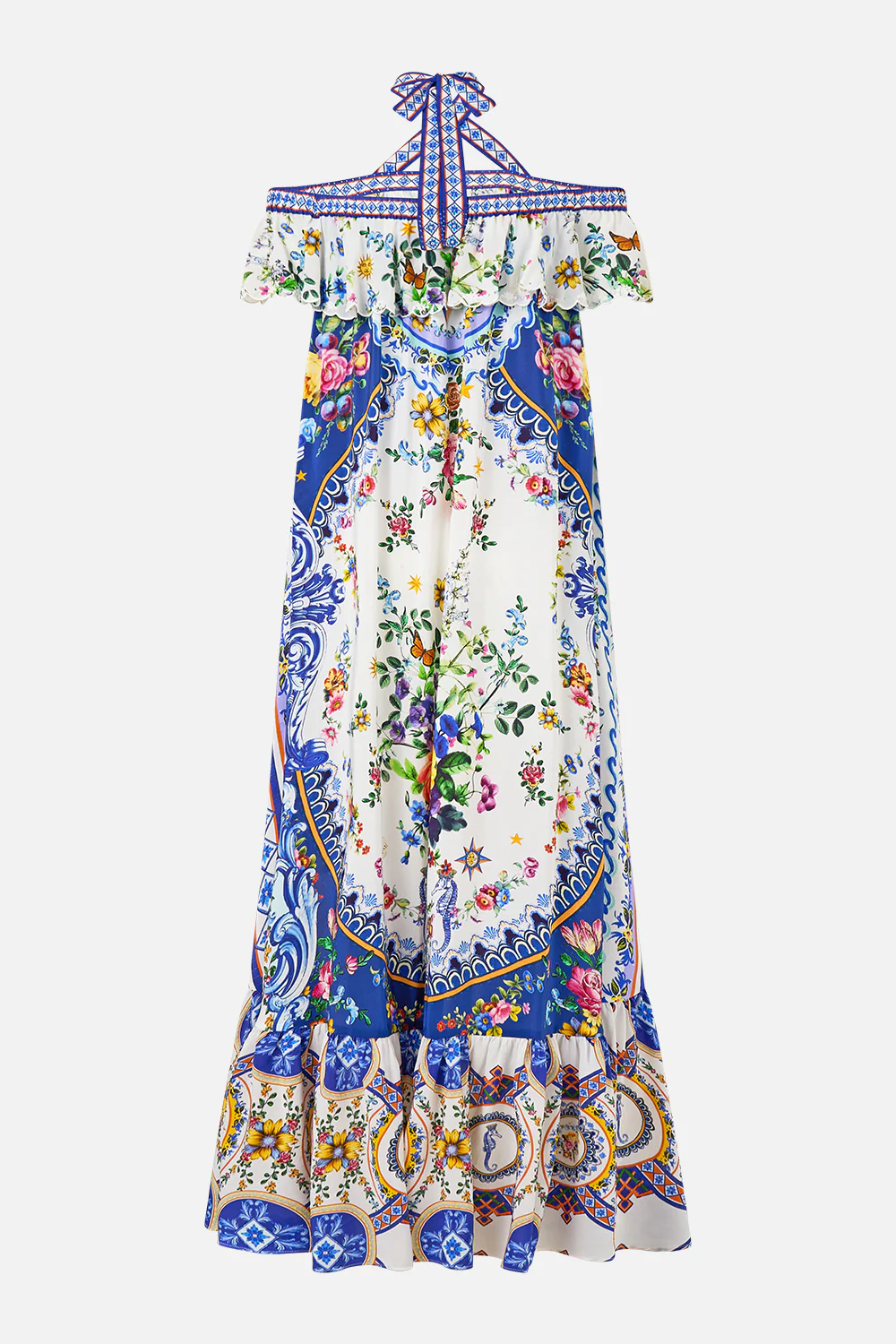 OFF SHOULDER SHAPED HEM DRESS TILES DARLS - Image 8