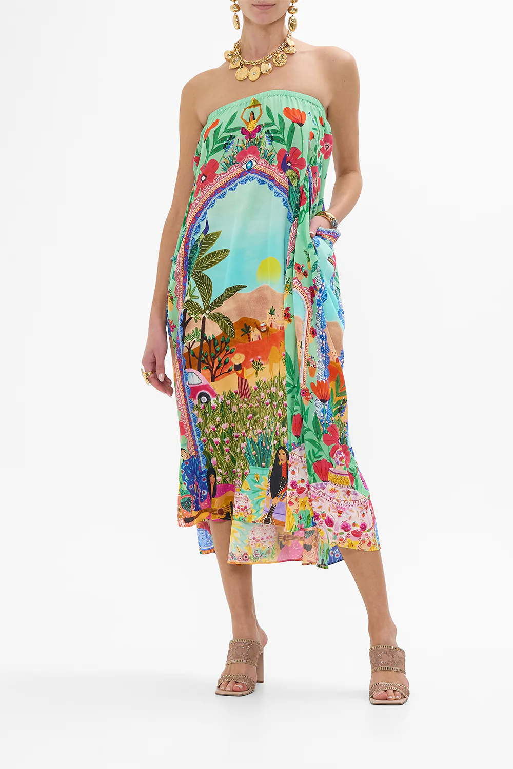 POCKET SKIRT DRESS QUEENS OF CREATION - Image 6