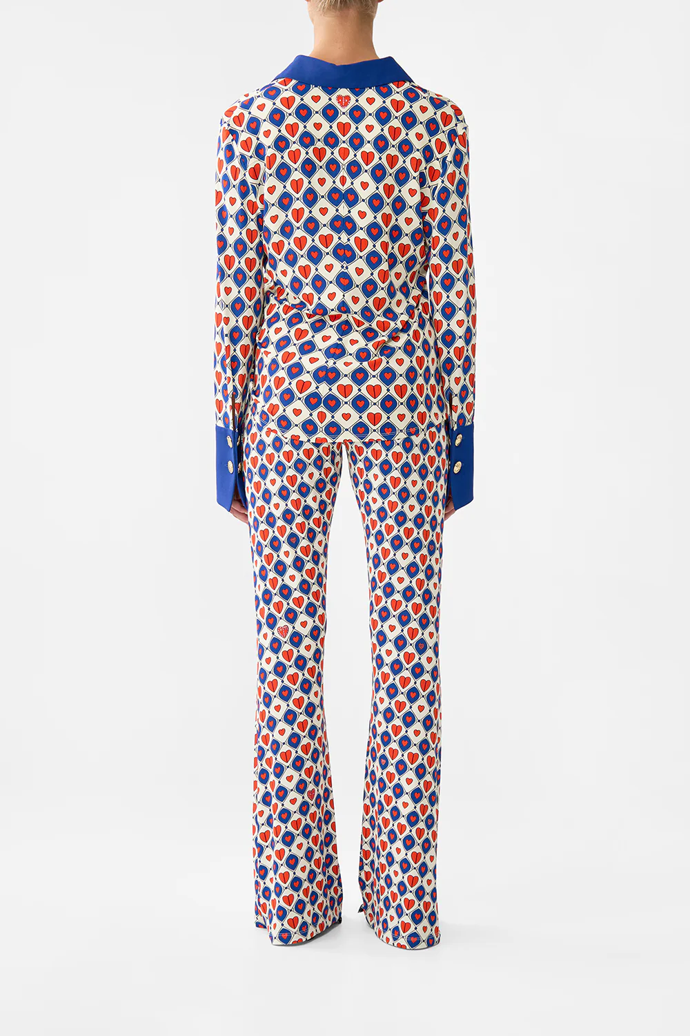 JERSEY FLARE PANT RINSE & ROAR - Image 2