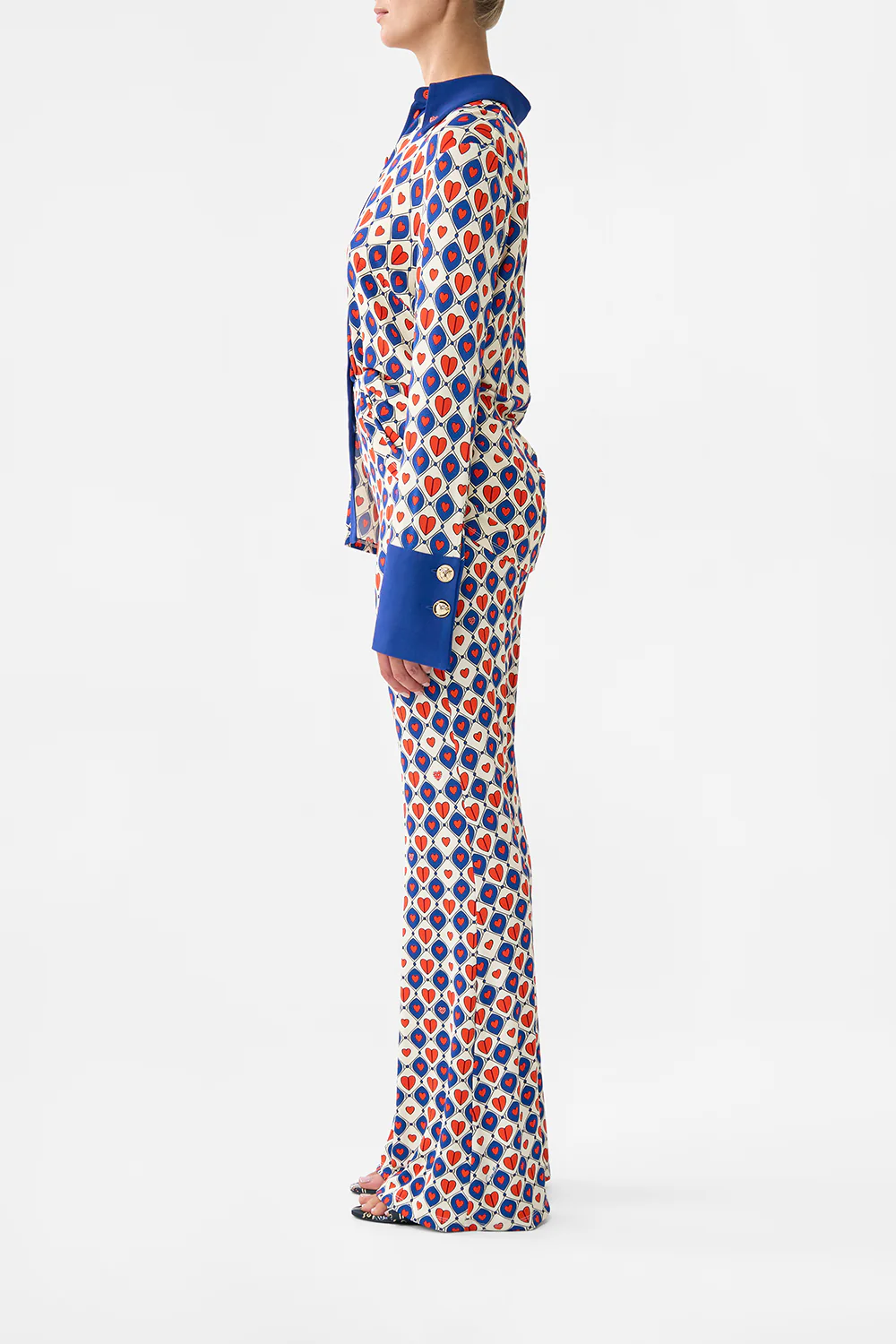 JERSEY FLARE PANT RINSE & ROAR - Image 4