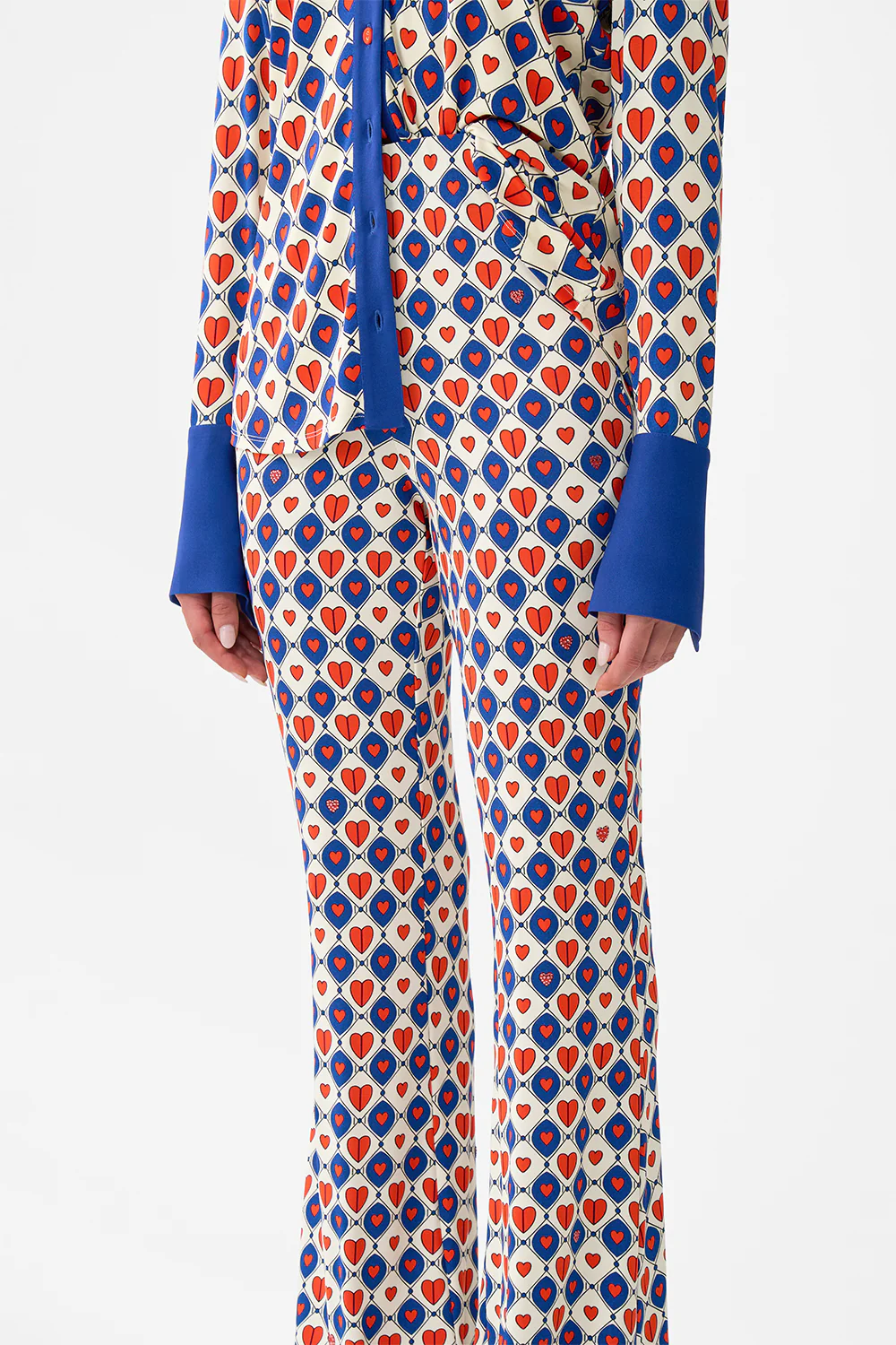 JERSEY FLARE PANT RINSE & ROAR - Image 5