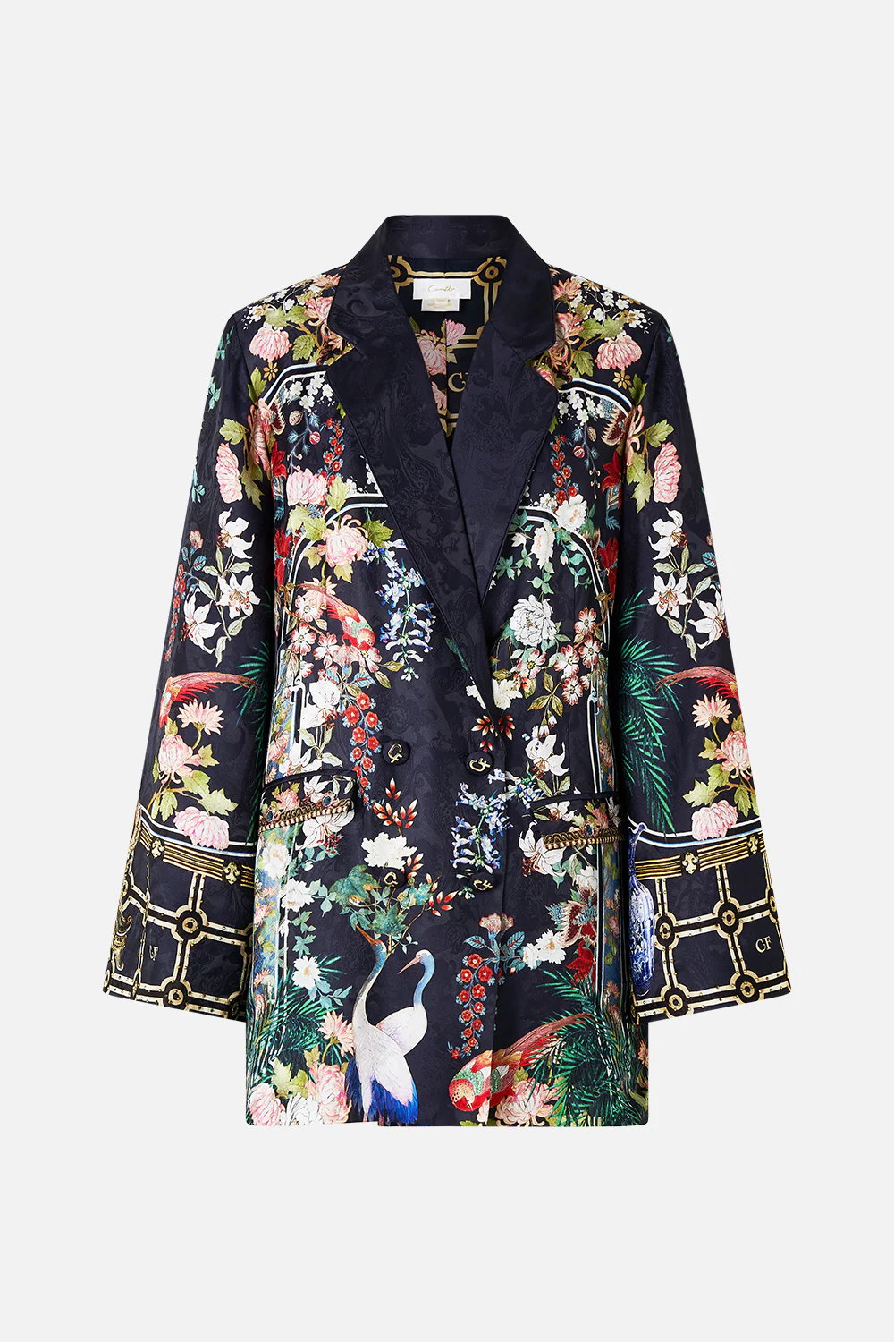 FLARED SLEEVE DOUBLE BREASTED JACKET PALACIO POETRY - Image 3
