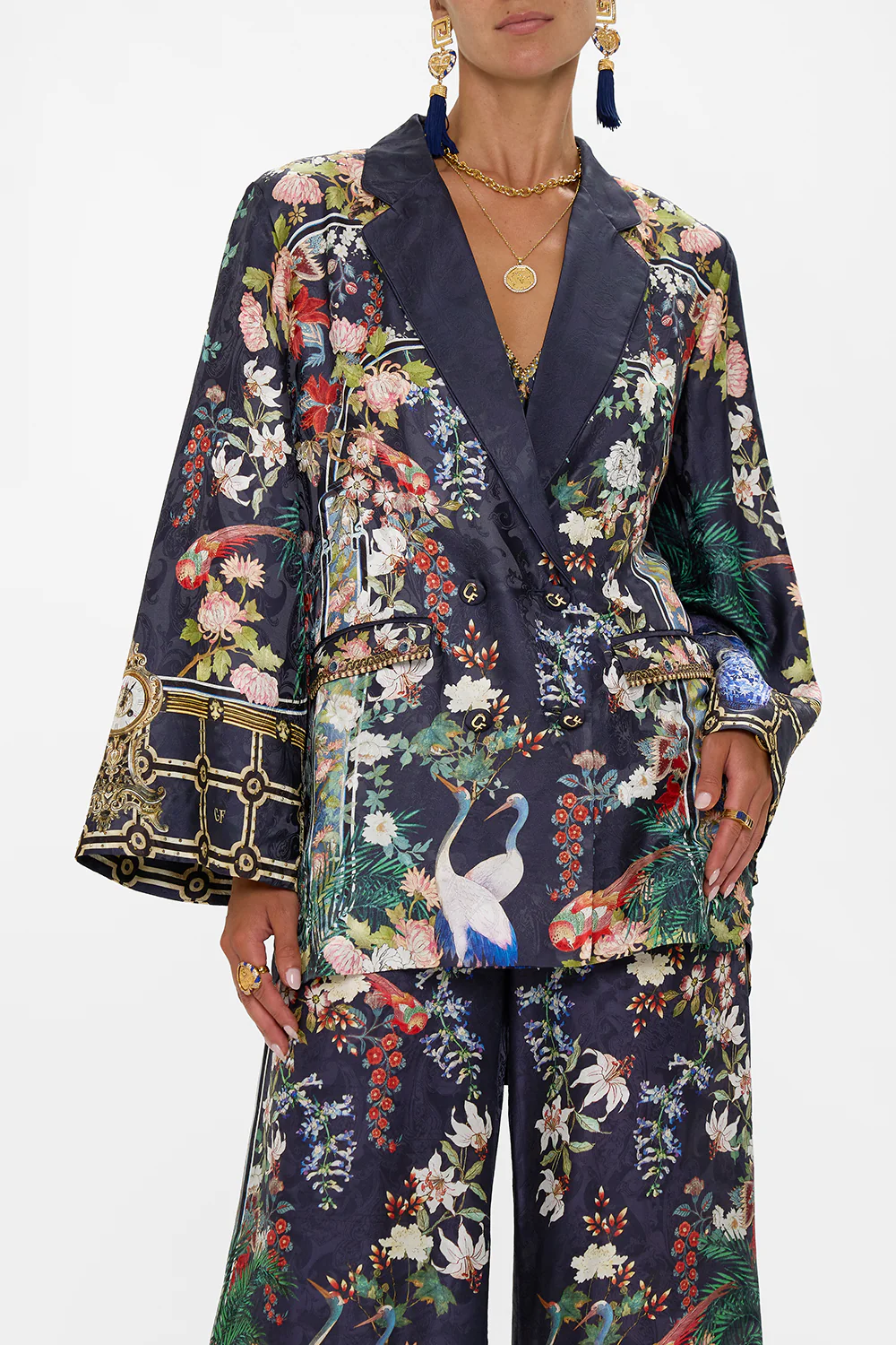 FLARED SLEEVE DOUBLE BREASTED JACKET PALACIO POETRY - Image 5