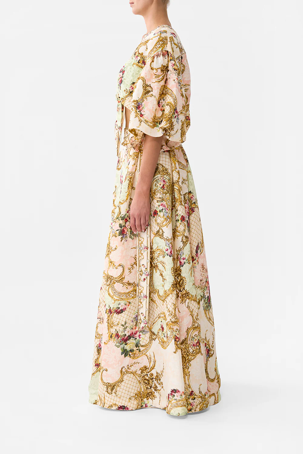 MAXI WRAP SKIRT THE QUEENS QUARTERS - Image 4