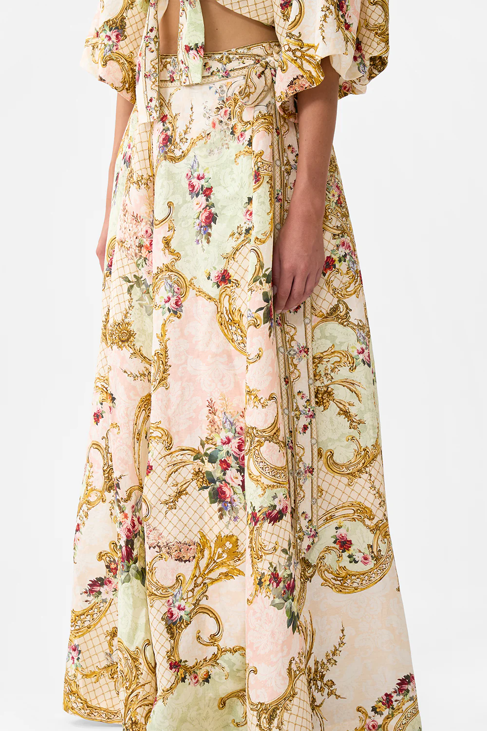MAXI WRAP SKIRT THE QUEENS QUARTERS - Image 5