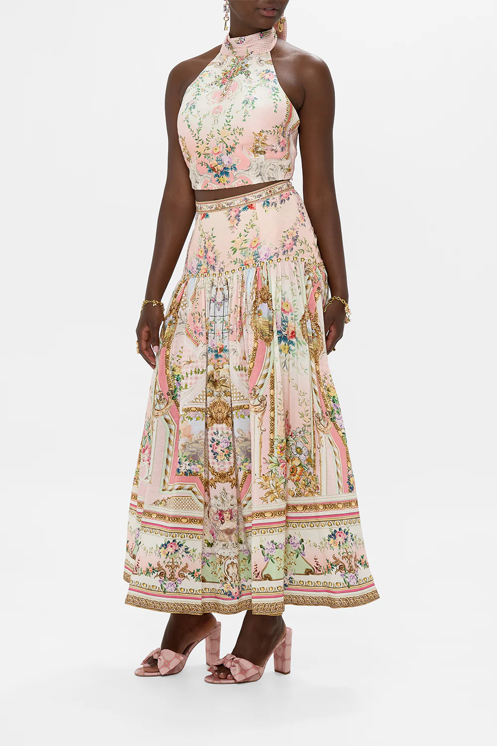 HALTER TIE BACK TOP LISBON LULLABY - Image 4