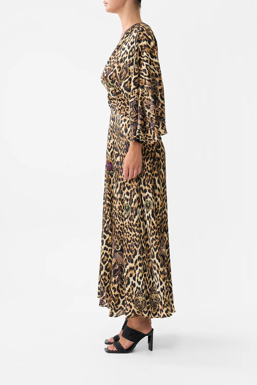PETAL SLEEVE LONG DRESS SAINTS AND SISTERS - Image 4