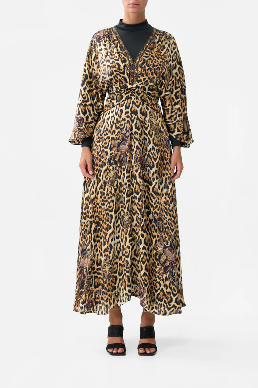 PETAL SLEEVE LONG DRESS SAINTS AND SISTERS - Image 9