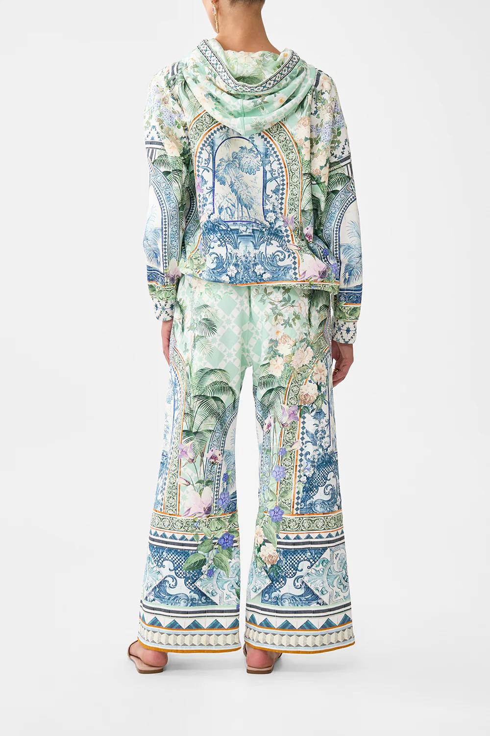 STRAIGHT LEG TRACK PANT JARDIM PARTY - Image 2