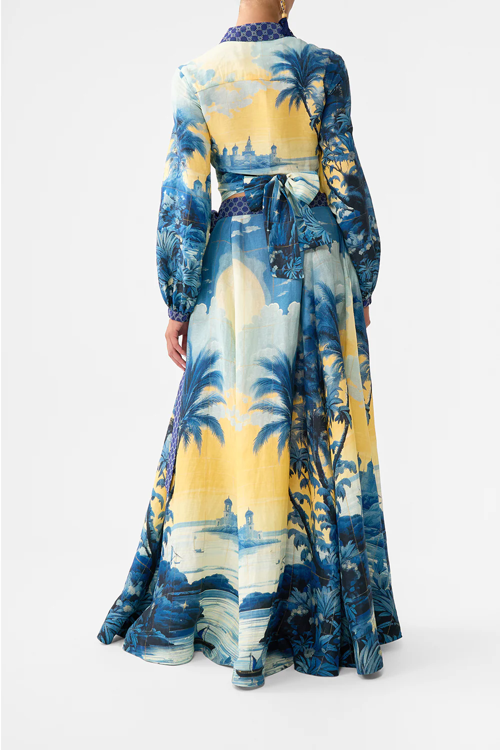 CROPPED WRAP SHIRT SONG OF SAINT ANTHONY - Image 2
