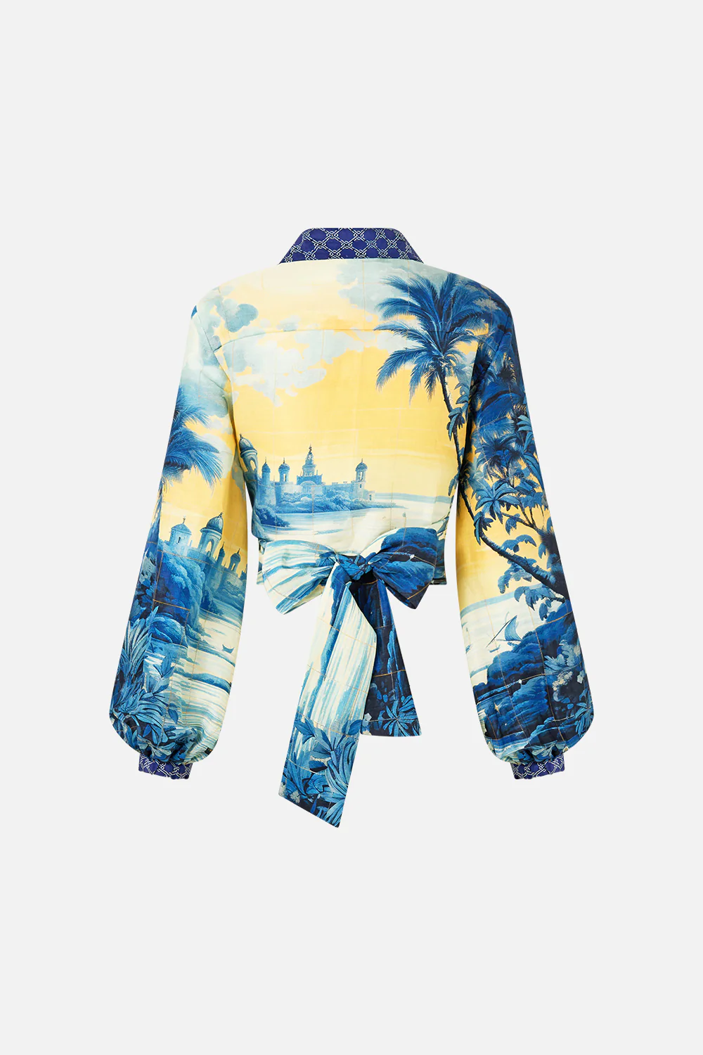 CROPPED WRAP SHIRT SONG OF SAINT ANTHONY - Image 7