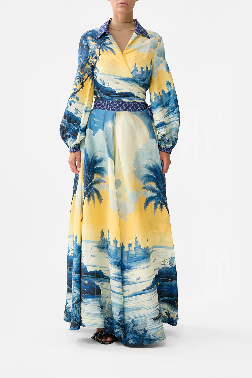 CROPPED WRAP SHIRT SONG OF SAINT ANTHONY - Image 8