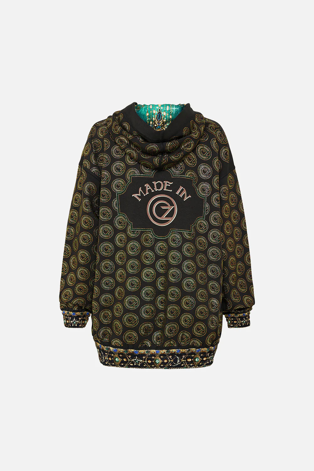 SILK BAND OVERSIZED HOODIE WITH POCKETS DEFY GRAVITY - Image 7