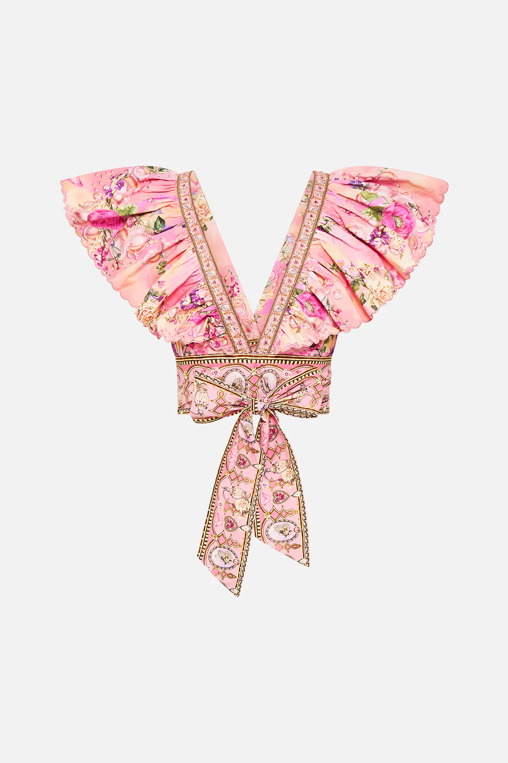 RUFFLE WRAP TOP TOTALLY OZMOPOLITAN - Image 8