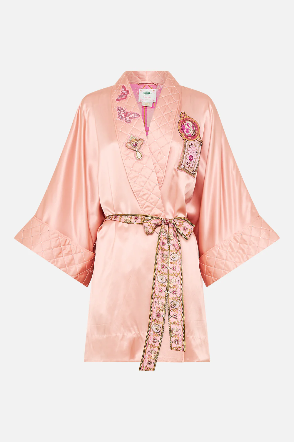 ROBE WITH NARROW COLLAR TOTALLY OZMOPOLITAN - Image 3