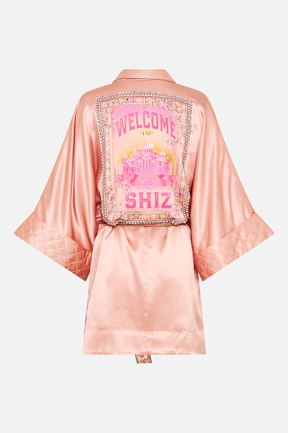 ROBE WITH NARROW COLLAR TOTALLY OZMOPOLITAN - Image 7