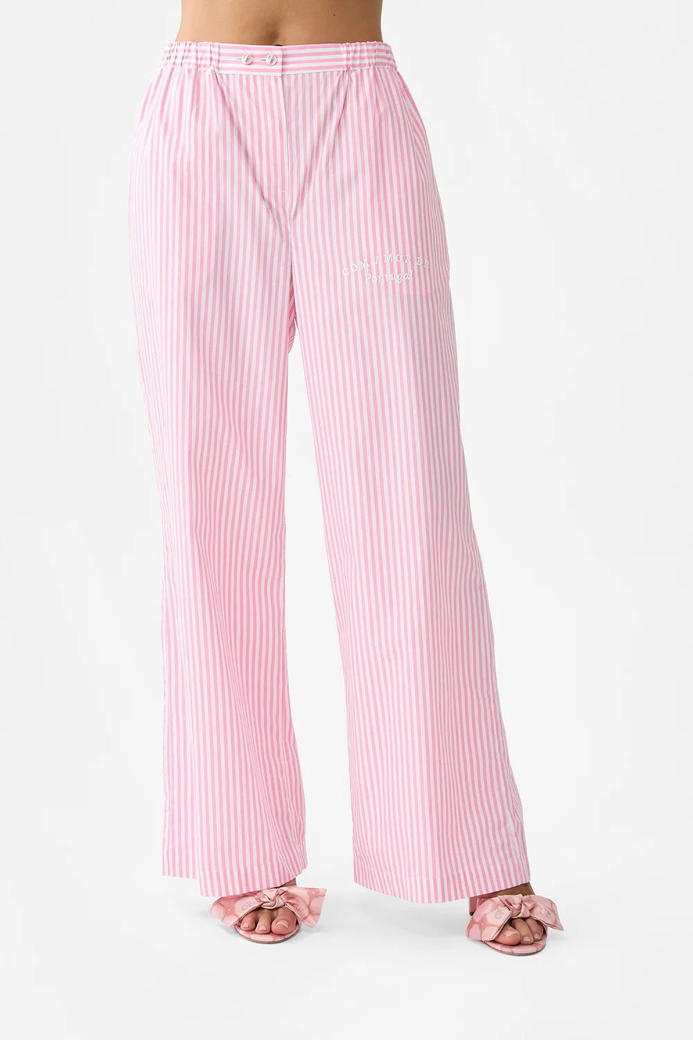 BUTTON FRONT LOUNGE PANT SALTY SPLENDOUR - Image 5