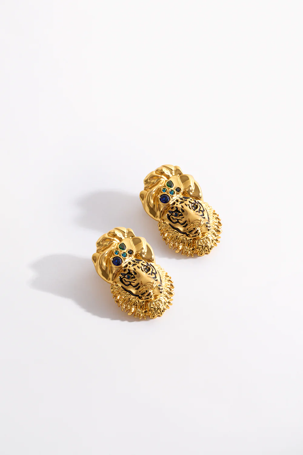 SACRED SYMBOLS JAGGI EARRINGS GOLD