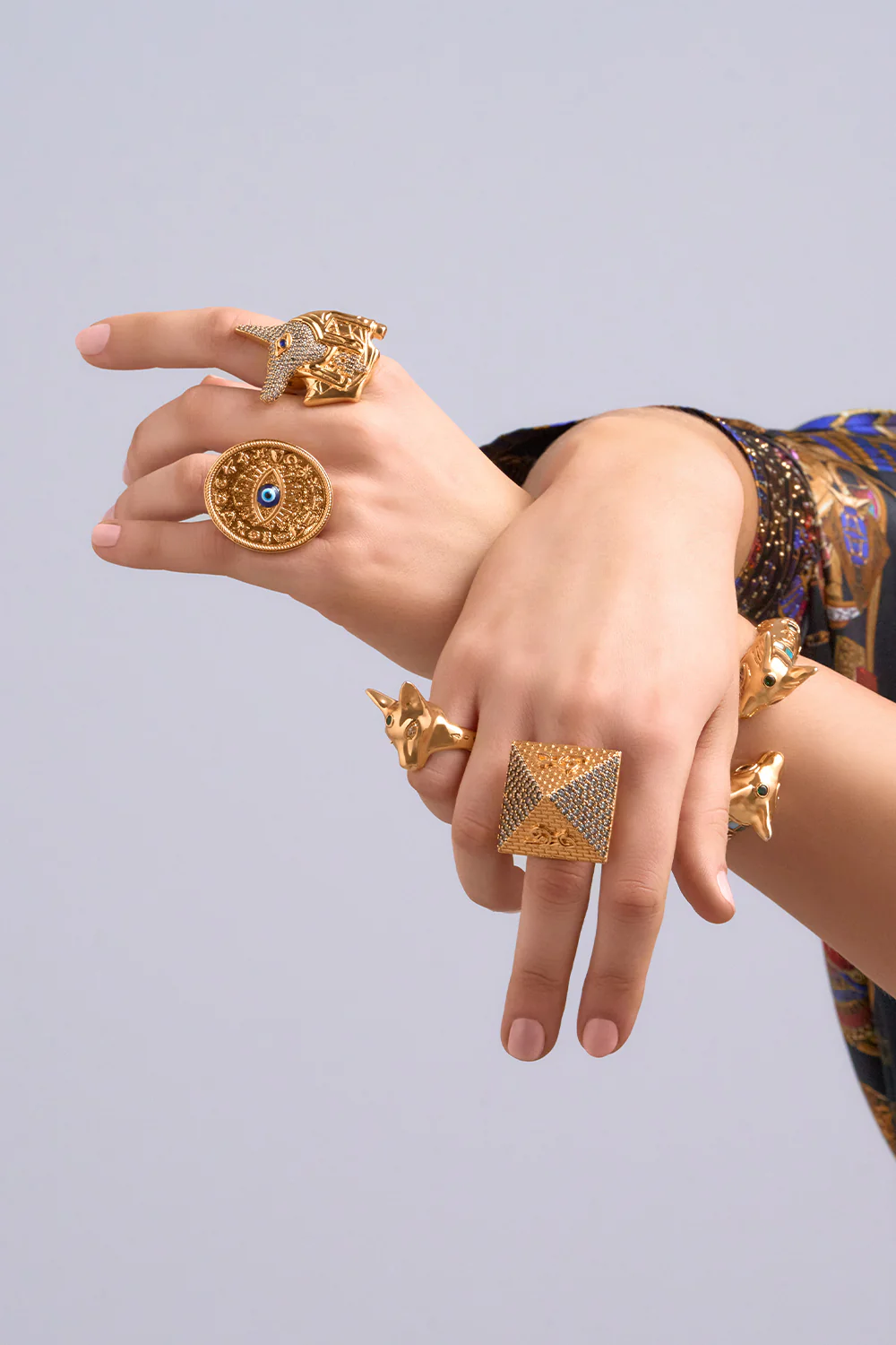 GLOBAL NOMAD BASTET RING GOLD - Image 3