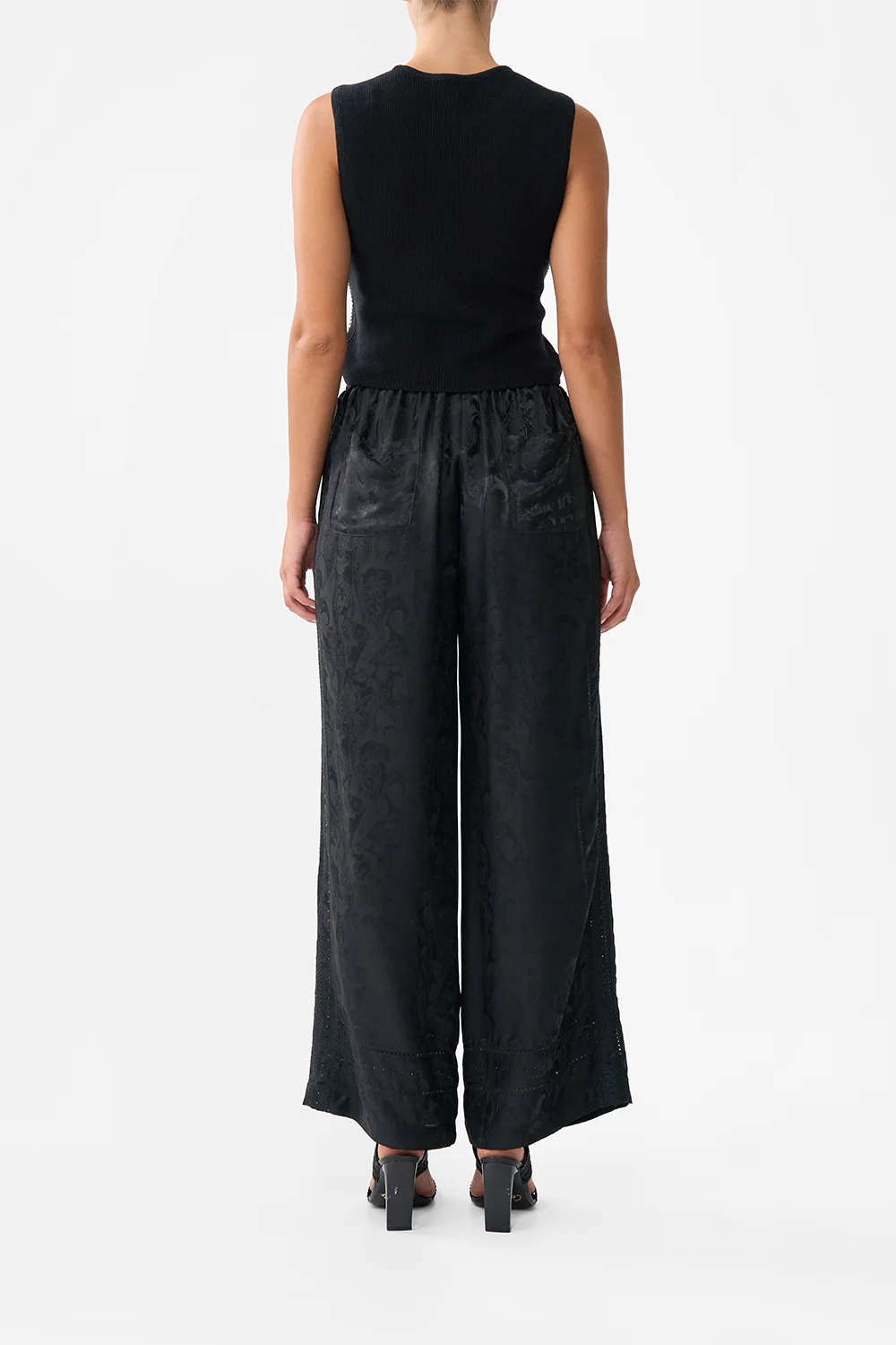 SLEEVELESS KNIT TANK TOP MONARCHY MANIA - Image 2