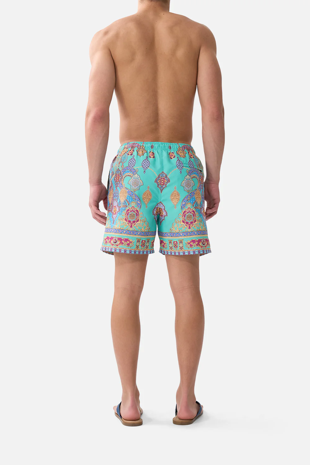 MID LENGTH BOARDSHORT WITH ELASTIC WAIST THE CONCUBINES CORRIDOR - Image 2