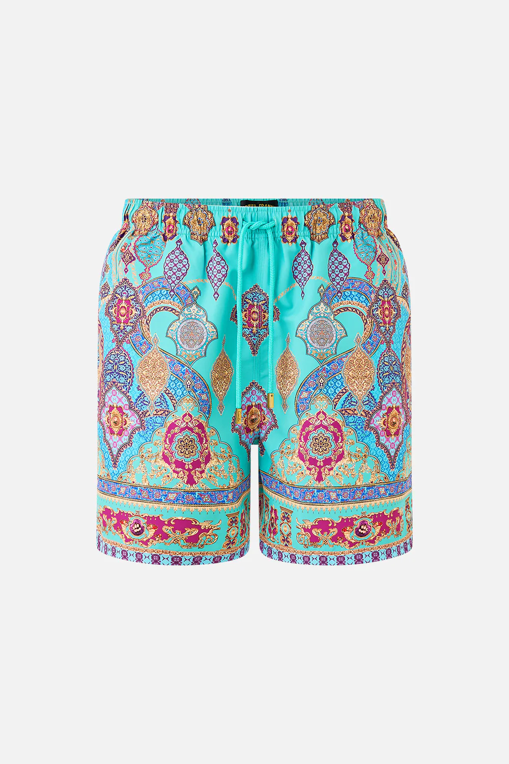 MID LENGTH BOARDSHORT WITH ELASTIC WAIST THE CONCUBINES CORRIDOR - Image 3