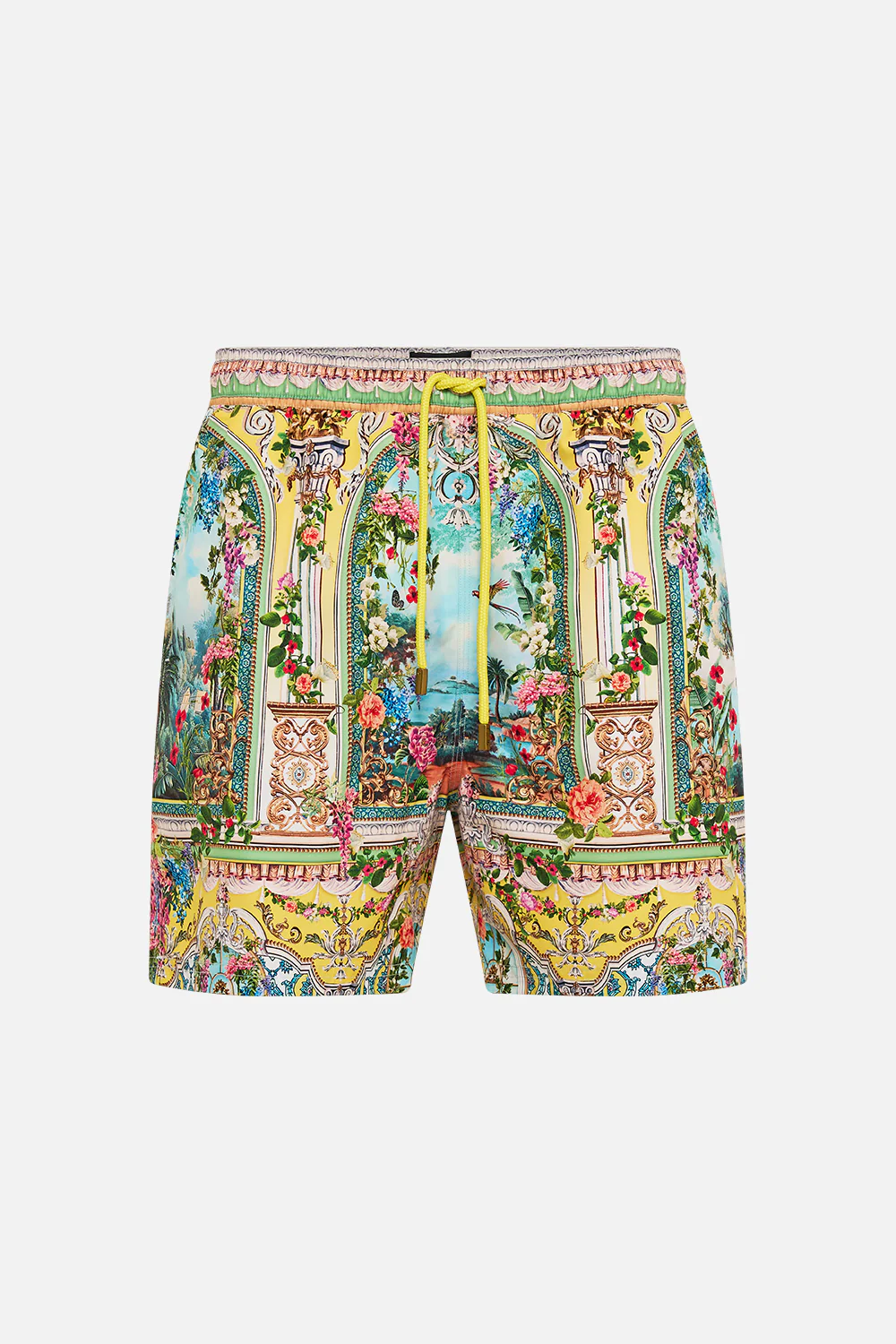 MID LENGTH BOARDSHORT WITH ELASTIC WAIST TALES OF TOPKAPI PALACE - Image 3