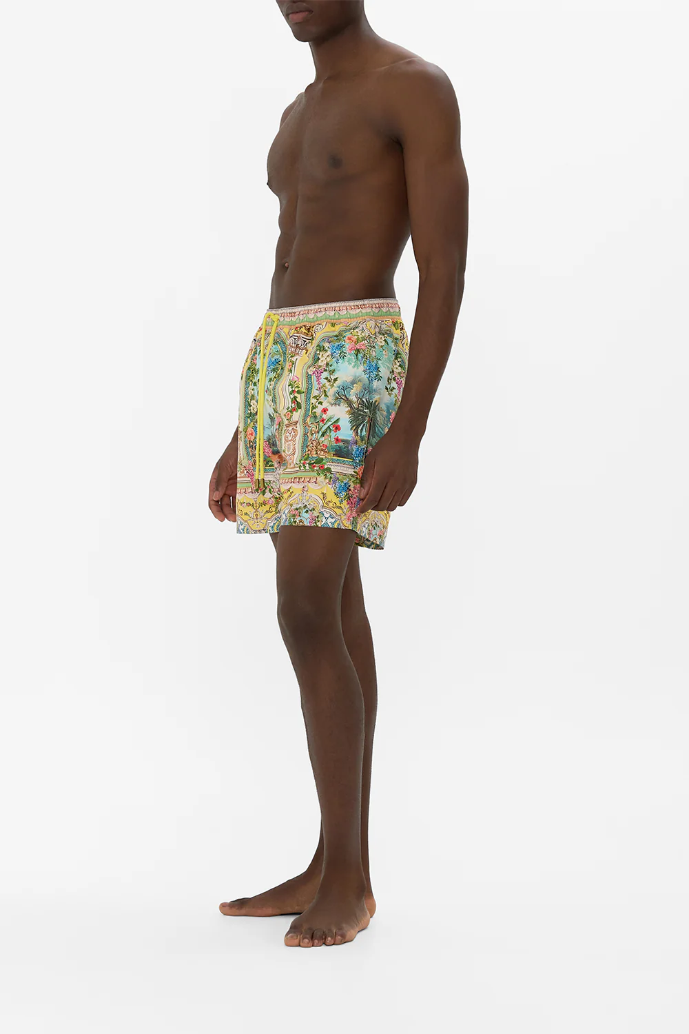 MID LENGTH BOARDSHORT WITH ELASTIC WAIST TALES OF TOPKAPI PALACE - Image 4