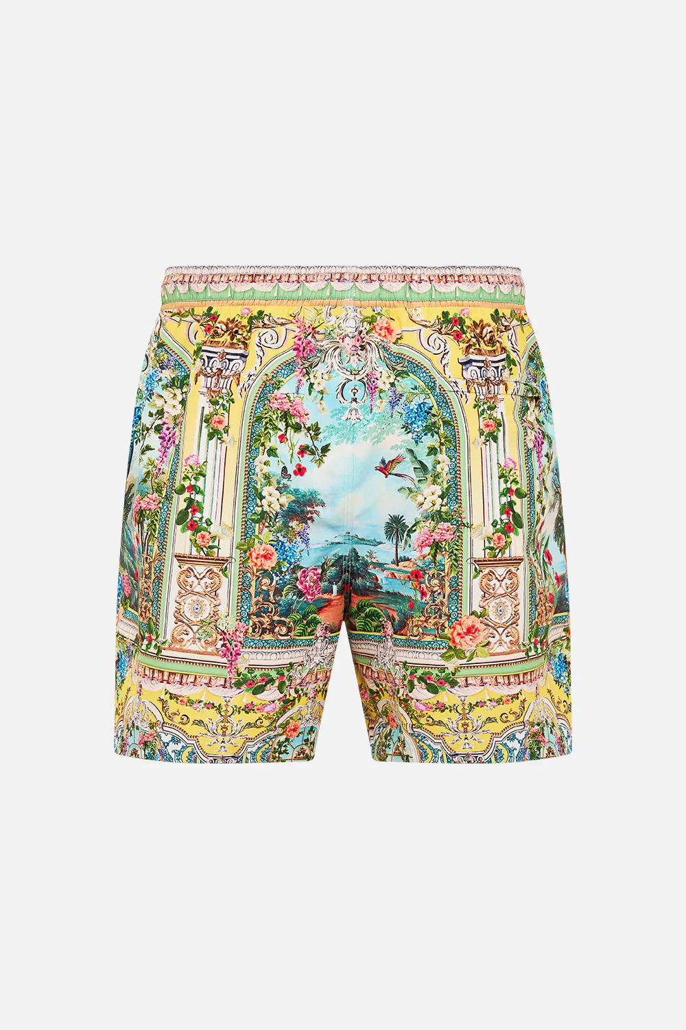 MID LENGTH BOARDSHORT WITH ELASTIC WAIST TALES OF TOPKAPI PALACE - Image 7