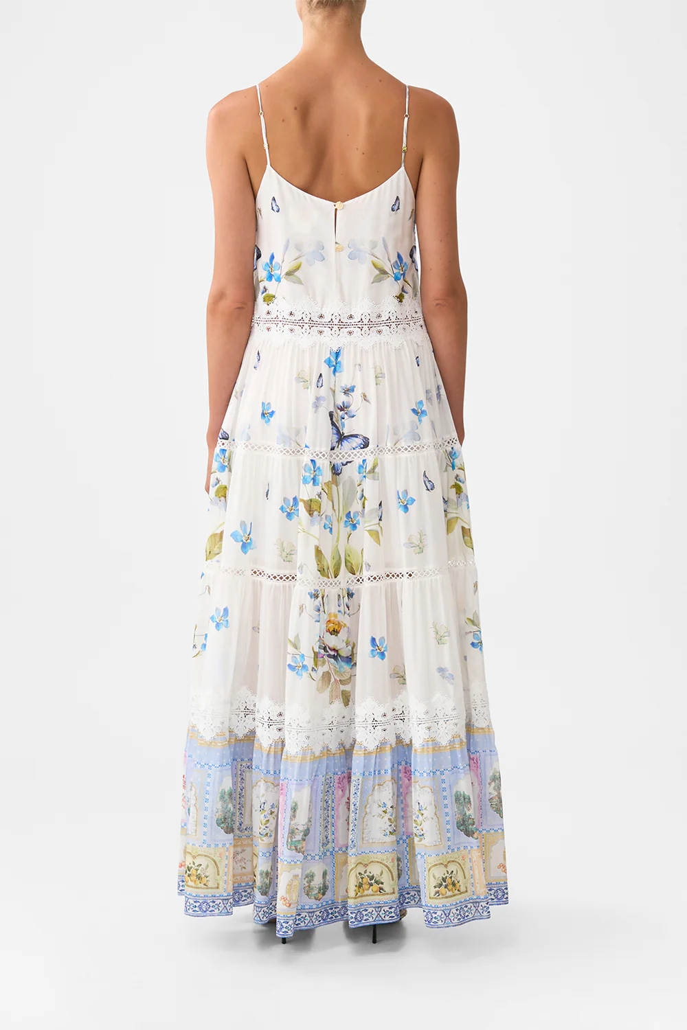 TRAPEZE TIERED DRESS BOTANICAL BALLADS - Image 2