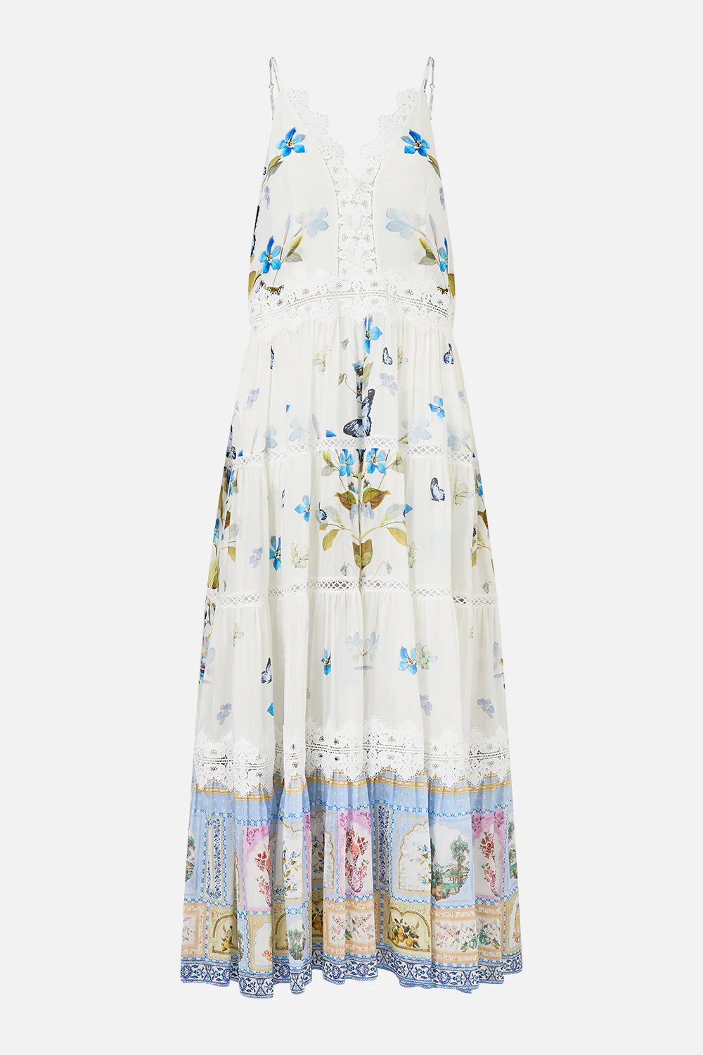 TRAPEZE TIERED DRESS BOTANICAL BALLADS - Image 3
