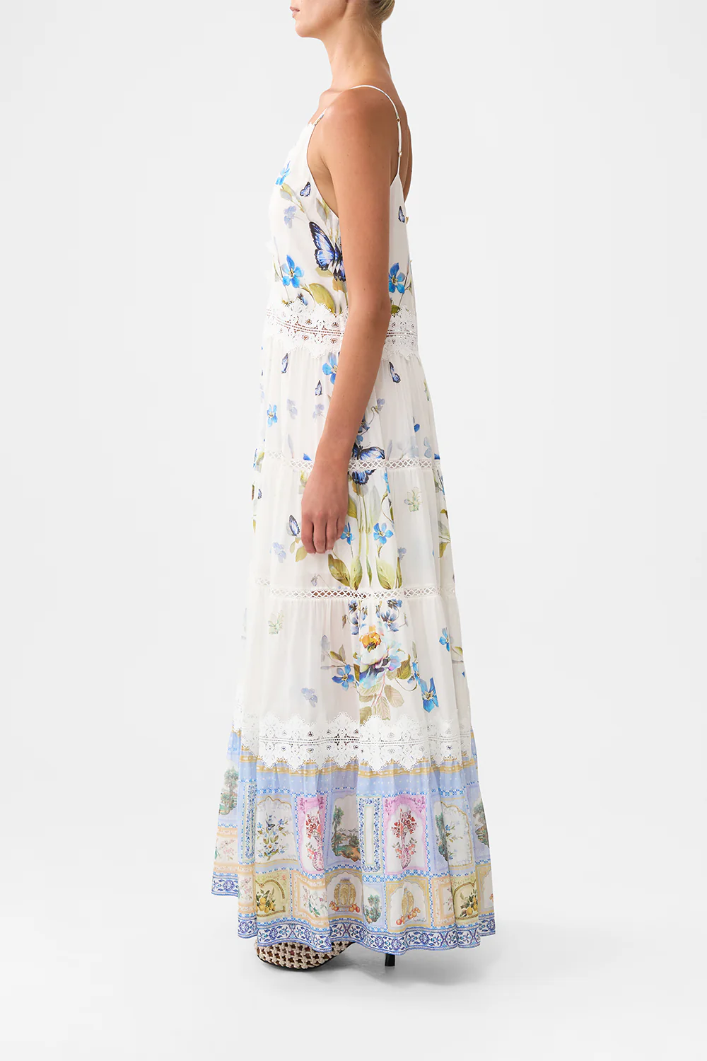 TRAPEZE TIERED DRESS BOTANICAL BALLADS - Image 4