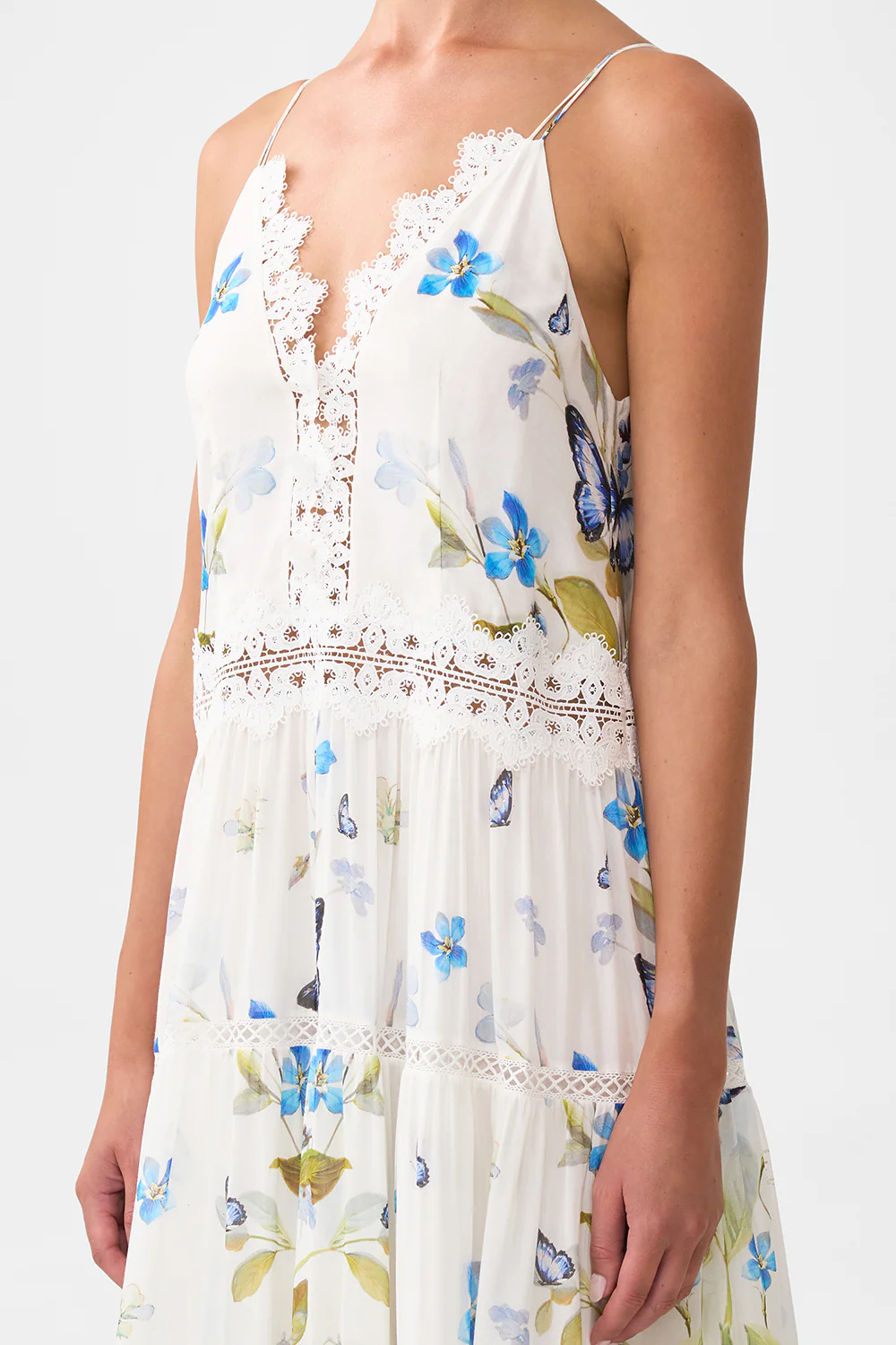 TRAPEZE TIERED DRESS BOTANICAL BALLADS - Image 5
