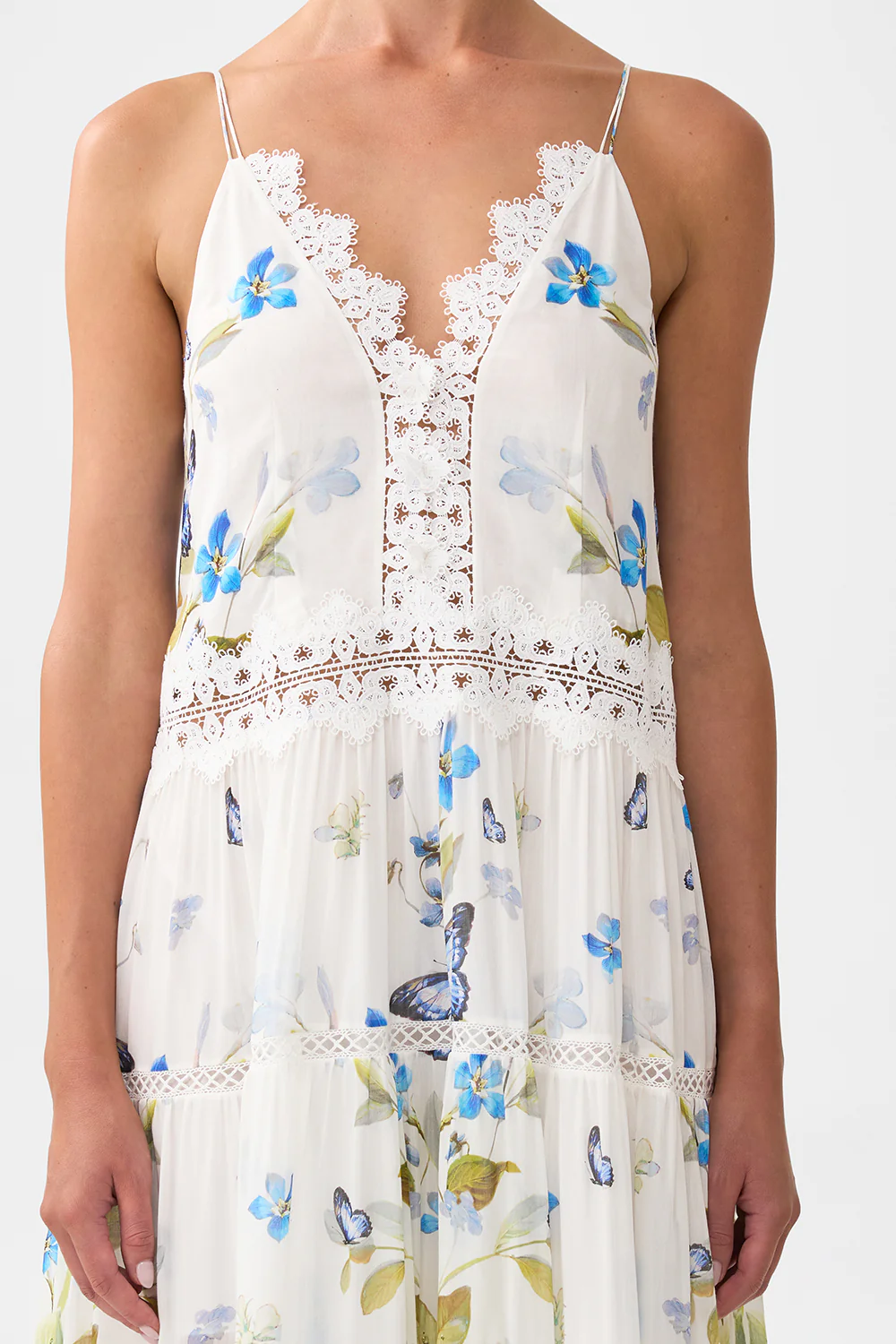 TRAPEZE TIERED DRESS BOTANICAL BALLADS - Image 6