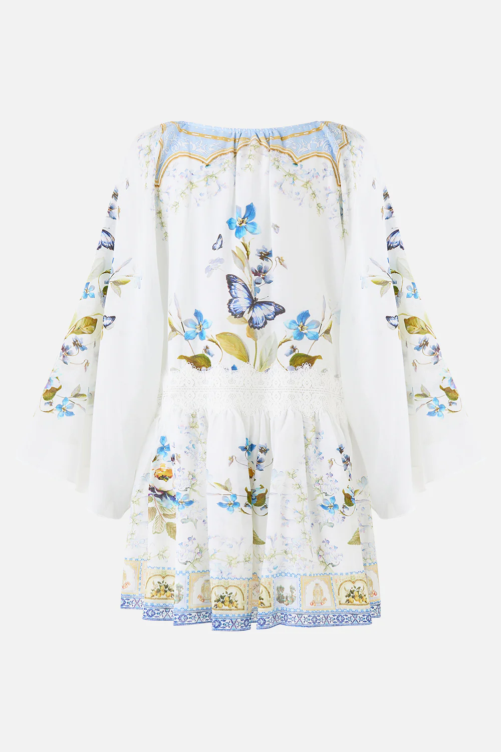 RELAXED SHORT DRESS WITH DROPPED WAIST BOTANICAL BALLADS - Image 7