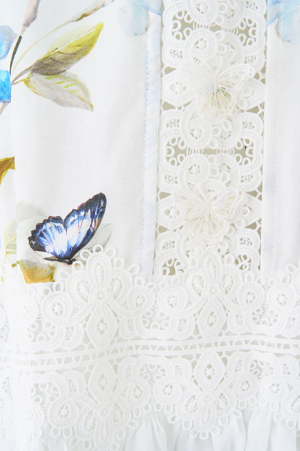 RELAXED SHORT DRESS WITH DROPPED WAIST BOTANICAL BALLADS - Image 8