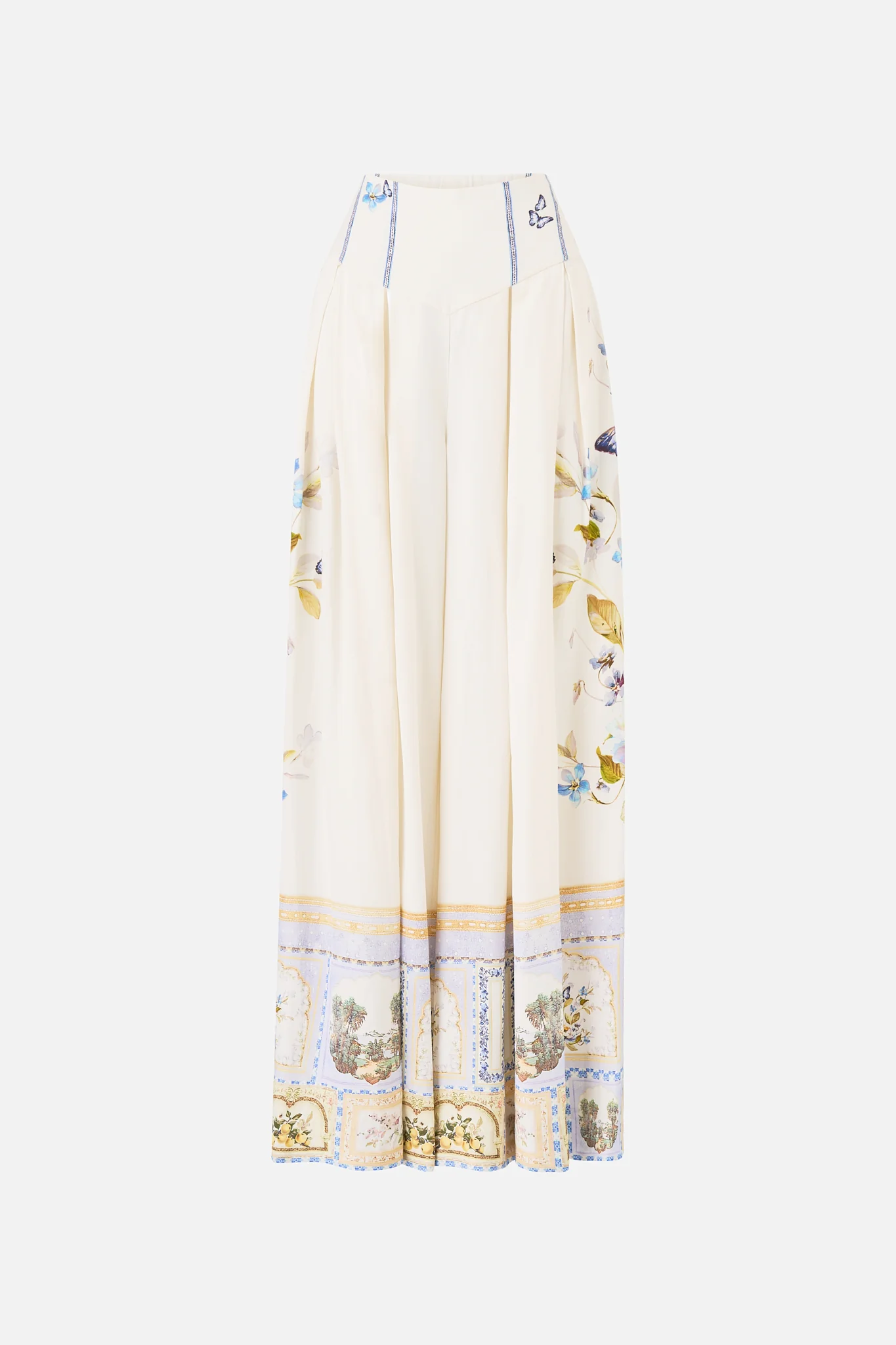 CORSET WAIST WIDE LEG PANT BOTANICAL BALLADS - Image 3
