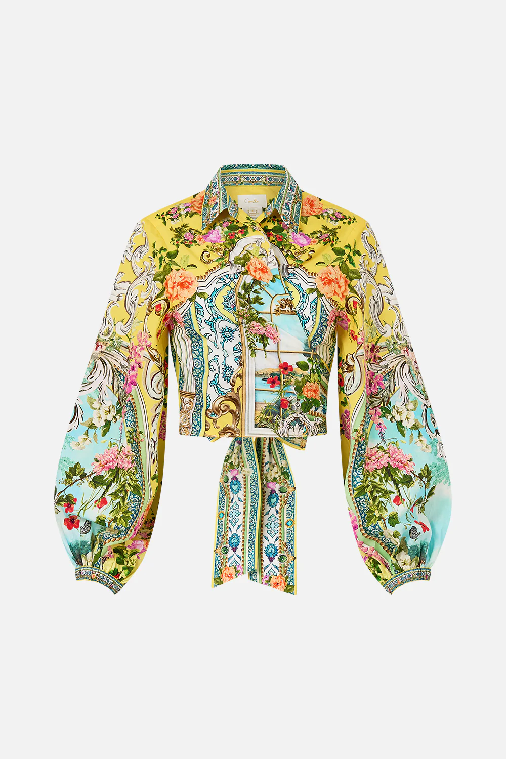 CROPPED WRAP SHIRT TALES OF TOPKAPI PALACE - Image 3