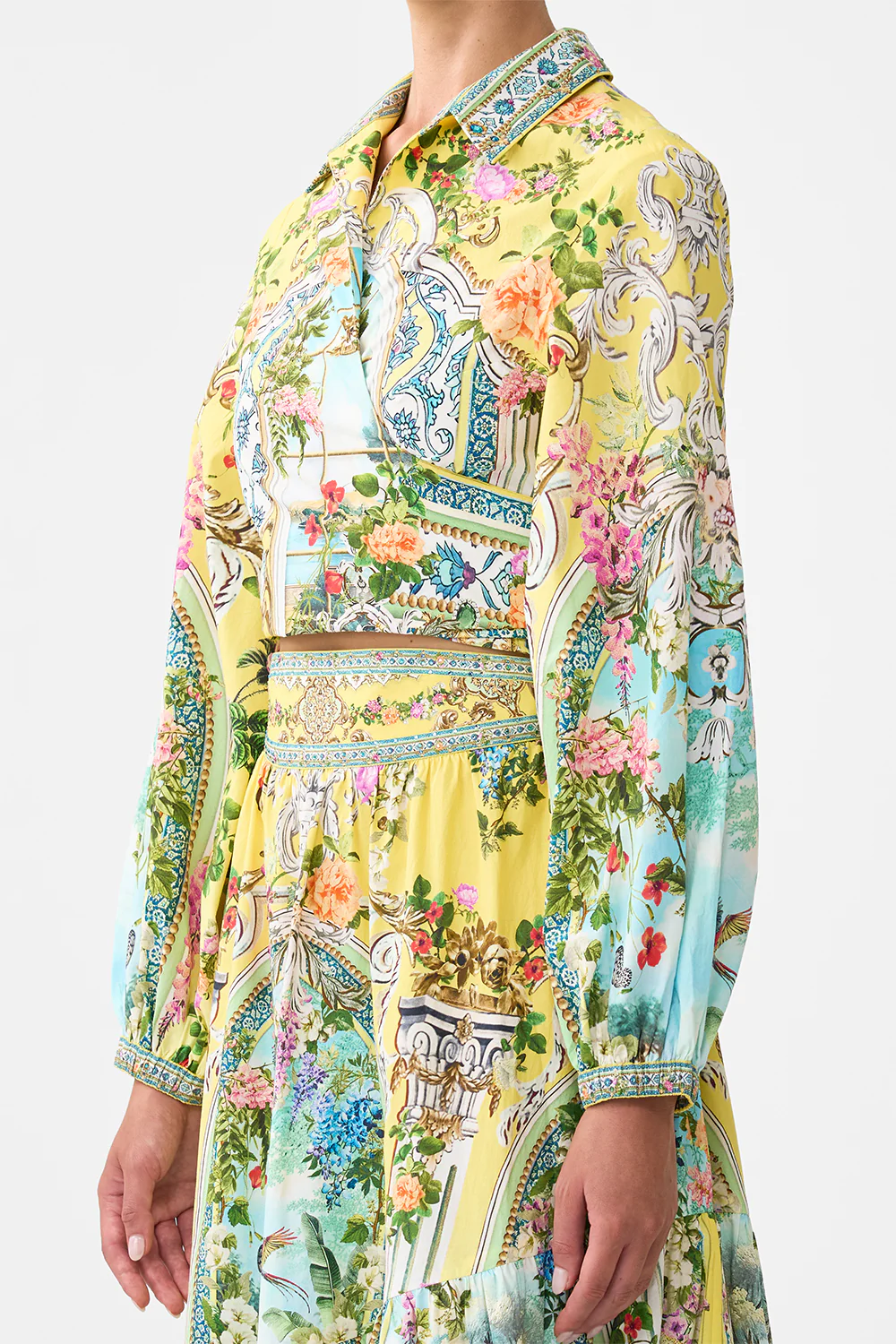 CROPPED WRAP SHIRT TALES OF TOPKAPI PALACE - Image 5