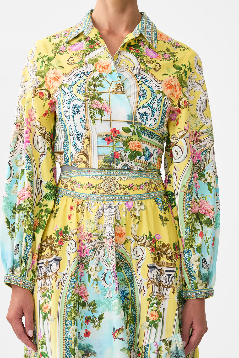 CROPPED WRAP SHIRT TALES OF TOPKAPI PALACE - Image 6