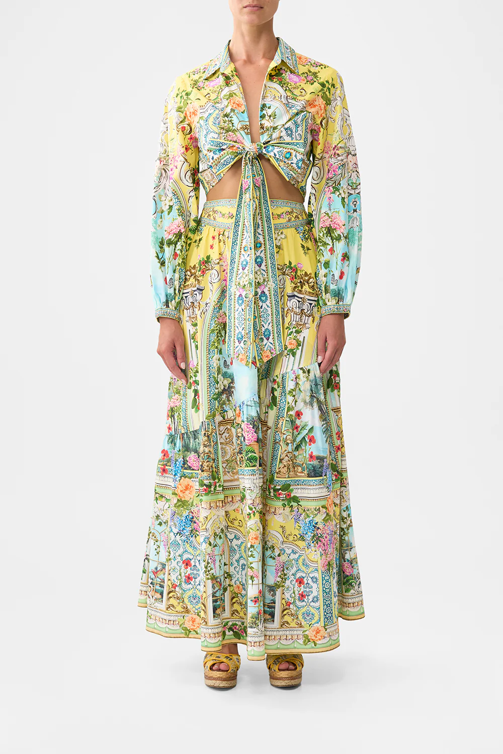CROPPED WRAP SHIRT TALES OF TOPKAPI PALACE - Image 7