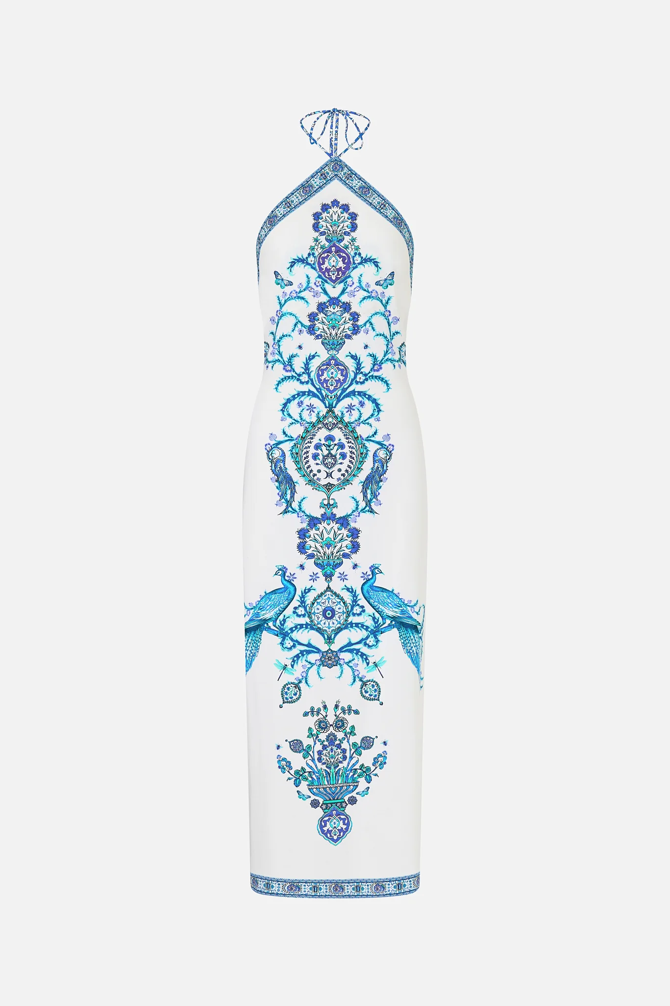 LONG JERSEY HALTER DRESS ISNIK LULLABY - Image 3